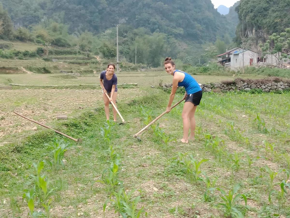 A Sy Ban Gioc Homestay - Lang Da Khuoi Ky كاو بانغ المظهر الخارجي الصورة