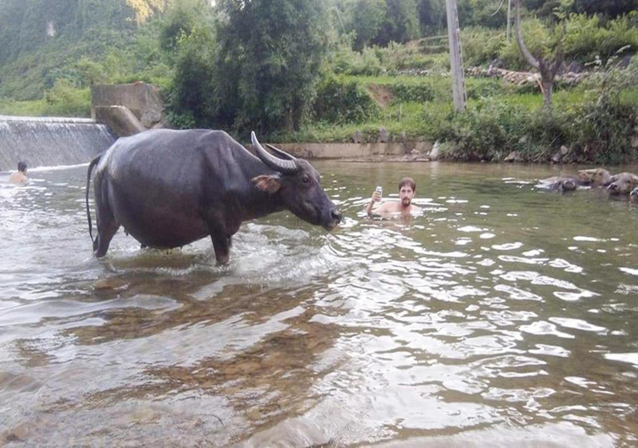 A Sy Ban Gioc Homestay - Lang Da Khuoi Ky كاو بانغ المظهر الخارجي الصورة